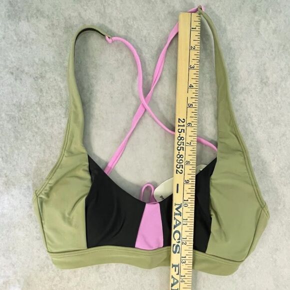prAna Bikini Set Black Sporty Hipster 2 Piece Swimwear Black Womens Size XS NEW! - Picture 12 of 15